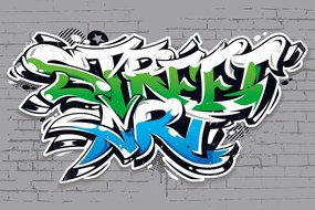Тапет – С модерен надпис Street Art