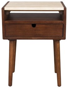 Кафяво нощно шкафче Arda – Dutchbone