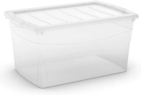 Пластмасова кутия за съхранение с капак 58,5x39x30 cm Omnibox L – KIS