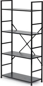 Голяма етажерка на 4 рафта ModernHome, дизайн в стил лофт