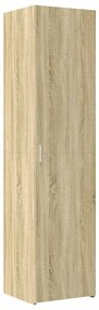 3281408 vidaXL Висок шкаф, сонома дъб, 45x42,5x185 см, инженерно дърво