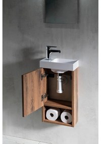 Стенен шкаф без мивка от декор от дъб в естествен цвят 30x53 cm Latus Xi – Sapho