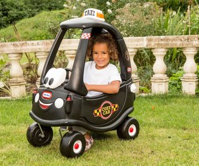 Детска кола за бутане Little Tikes, черно Такси