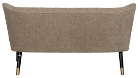 Бежов шенилов диван 134 cm Glam – Ixia