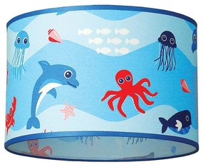 Абажур АКВАРИУМ - цилиндър, долно окачване, Е27