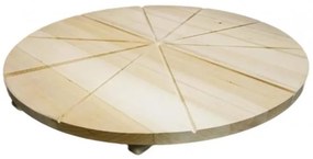 Horecano - Дървен талар за пица разграфен на 8 парчета ф50см/2-5h