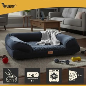 Ортопедично легло за кучета с мемори пяна Šírka: 65 cm | Dĺžka: 80 cm