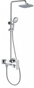 Душ система със смесител, пита, слушалка и шлаух ICT 6505 ЕЛМИРА, Inter Ceramic