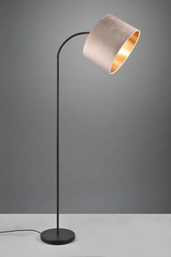 Подова лампа в черно и бежово (височина 205 см) Julieta - Trio