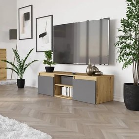 Модерна ТВ поставка без дръжки MODERN 120 см - различни цветове антрацит микс артисън