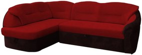 Ъгъл диван Audrey-Left-Red