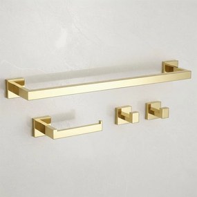 Комплект аксесоари за баня Rio Gold 4 части