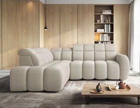 Ъглов диван Chicago-Бежов-Ляв