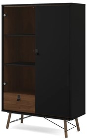 Черна витрина Ry - Tvilum