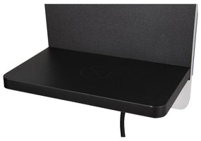 Матово черно LED затъмняваща се стенна лампа Fairfield – Trio