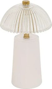 Настолна лампа atmosphera Olie, LED, Стъкло, 19 cm, Асорти