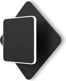 LED аплик LHJ123-W Черен