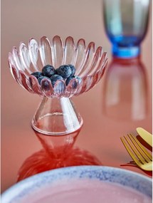 Светлорозова стъклена купичка за сервиране 220 ml Nalu – Bloomingville