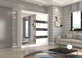 Гардероб Bissom 200 плъзгащ се-Leuko-Mauro