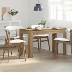 855903 vidaXL Трапезна маса Artisan Oak 120x60x76 cm Инженерна дървесина