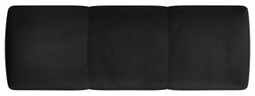 Черни кадифени подлакътници за модулен диван Rome Velvet - Cosmopolitan Design