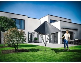 Градинска сушилня за дрехи в сребрист цвят 40 m LinoProtect 400 – LEIFHEIT