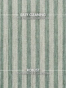 Зелен/кремав килим за открито и закрито 120x170 cm Haringey Linley – Ted Baker