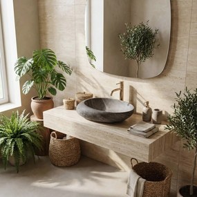 Умивалник за плот Rea Roxy A Stone D.Grey