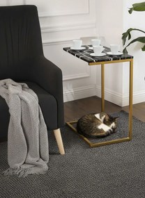 Помощна масичка Willow-черно