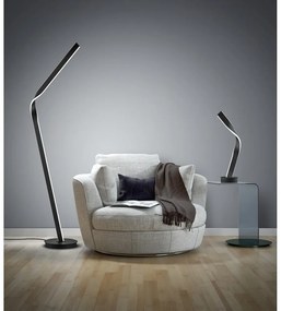 Черна LED настолна лампа с метален абажур (височина 64,5 cm) Cicenza – CINQUE