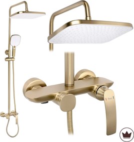 Комплект за душ PREMIUM Rea Como M1 Brush Gold
