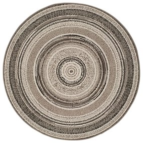 Сив килим за открито , ⌀ 120 cm Verdi - Universal