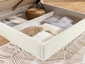 Облегнато легло Dream-Бяло-180 x 200