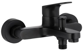 KFA Armatura 5554-010-81 - Матиран черен смесител за вана OTAVA
