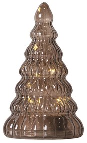 Тъмнокафява светлинна декорация на батерии ø 6,5 cm Lucy Tree – Sirius