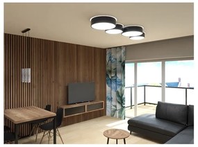 Черно таванно осветително тяло Atis - Sollux