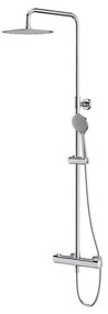 Cersanit S951-340 - Душ комплект с термостатен смесител CITY хром лъскав