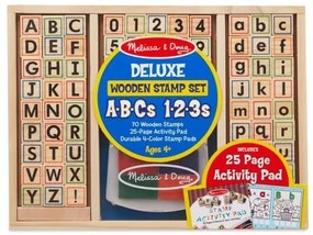 Дървени печати ABC - Melissa&Doug