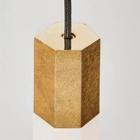 Димируема висяща лампа в златисто ø 6 cm Basalt - tala