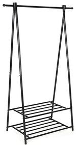 Стояща закачалка LINEA черна