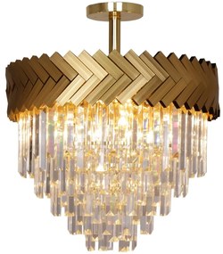 Zuma Line C23910/9 - Висящ полилей LYON 9xE14/40W/230V златист