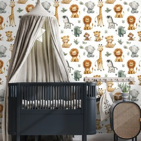 Самозалепващ тапет – Сладки сафари животинки
