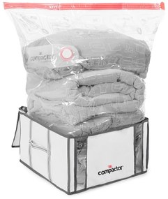 Вакуумни подсилени текстилни кутии за съхранение на дрехи в комплект 2 бр. 42x25x25 cm Life – Compactor