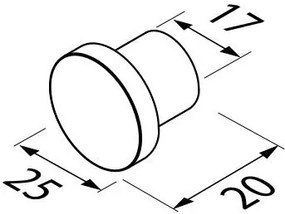 Кука Opal Geesa единична-Mauro-mat