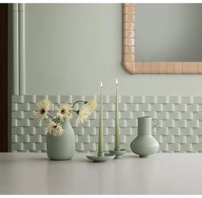 Зелена метална ваза (височина 20 см) Loha - Blomus