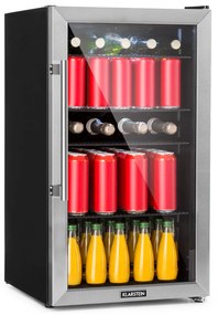 Klarstein Beersafe 3XL, хладилник, 98 l, 4 подвижни рафотве, 7 нива, черен