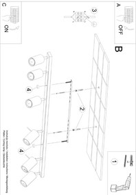 Прожектор в тухлен цвят 6x117 cm Etna – Sollux