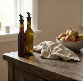 Стъклена бутилка за олио обем 210 ml – Orion