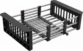 Телескопичен сушилник за мивка REA P14487 Black