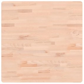 355951 vidaXL Плот за маса 70x70x1,5 см квадратен масивен бук